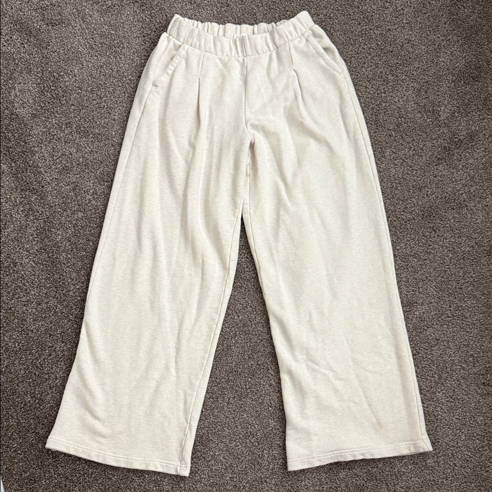 Aerie wide leg sweatpants